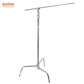 Godox 270CS C-Stand with Arm, Grip Head & Removable Turtle Base - Arahan Photo
